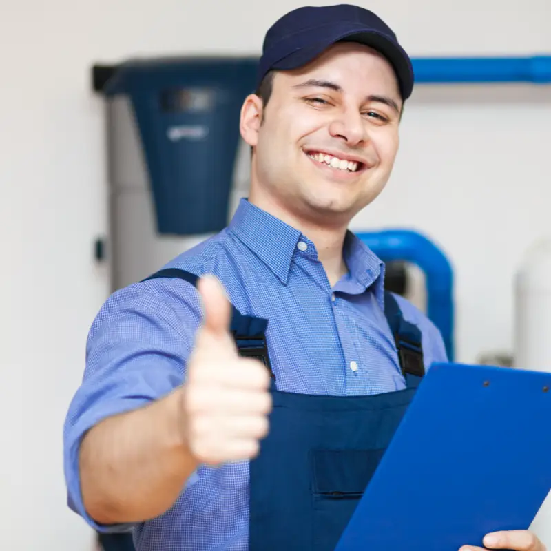 Certified Takyeef Care technician offering professional AC maintenance and repair services, about us